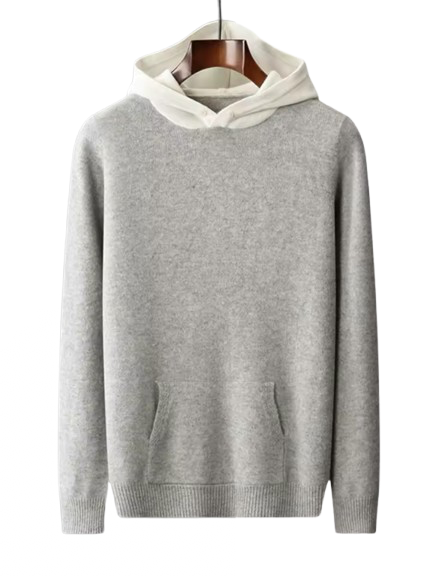 Ibiza Cashmere Hoodie (Gray)