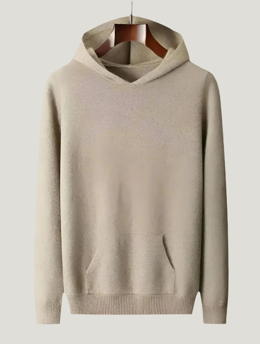 Ibiza Cashmere Hoodie (Beige)