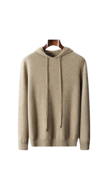 Corsica Merino Hoodie (Beige)